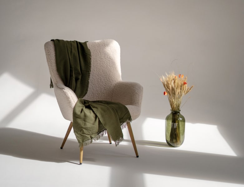 Armchair in Living Room Setup Stylight